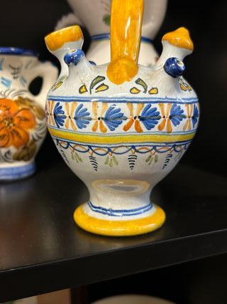 Botijo de cerámica Talavera