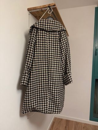 Abrigo Algo Bonito pata de gallo oversize