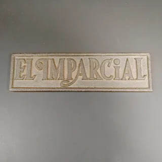 Pisapapeles vintage El Imparcial