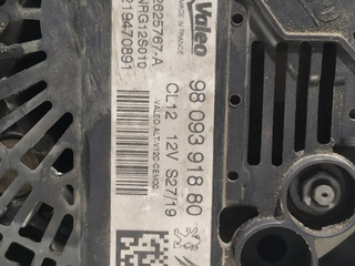 ALTERNADOR PEUGEOT 2008 YH01 9809391880