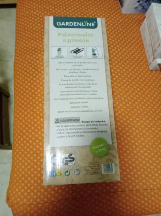 Pulverizador a presión Gardenline 5L