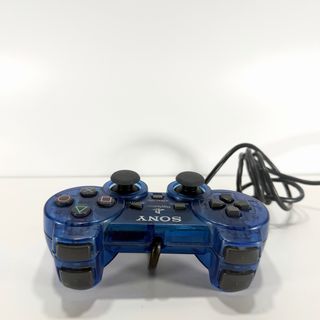 Controller PlayStation 2 Blu Trasparente