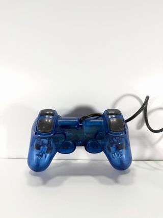 Controller PlayStation 2 Blu Trasparente