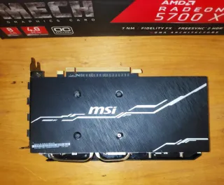MSI RADEON RX 5700 XT MECH OC 8GB. NO FUNCIONA.