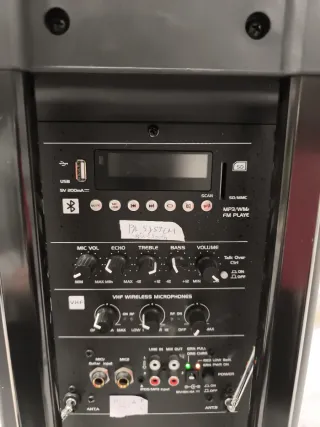 Altavoz Grande QTX Negro