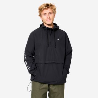 Cortaviento skateboard JCK500 negro en colaboración con