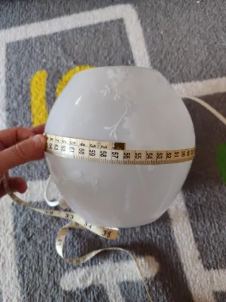 Lámpara de cristal Ikea Knubbig