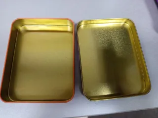 Caja Metálica Vintage Decorativa