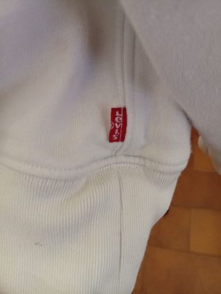 Felpa Levi's girocollo bianca