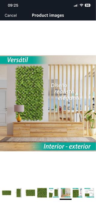 2 Tende Artificiali Verdi - Vendita rapida