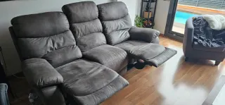 Divano relax motorizzato Conforama 3 posti