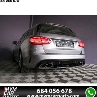 Difusor de paragolpes trasero para Mercedes Clase