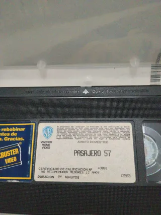 VHS Pasajero 57 Wesley Snipes