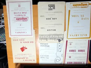 Partituras para Orquesta y Charanga