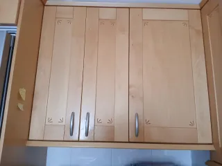 Muebles de cocina madera y metal