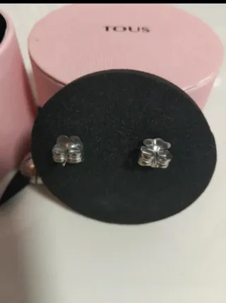 Pendientes Oso Tous Plata