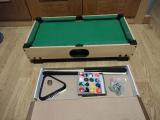 Mini mesa de billar infantil 60x30cm