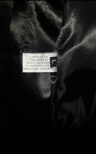 Chaqueta de cuero legítimo para hombre