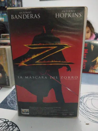 VHS La Máscara del Zorro