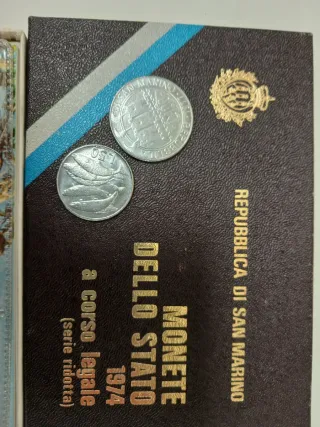 Monete San Marino 1974 Serie Ridotta