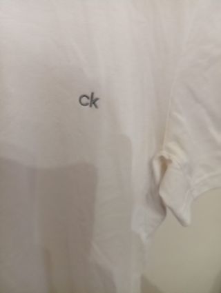 T-shirt Calvin Klein bianca