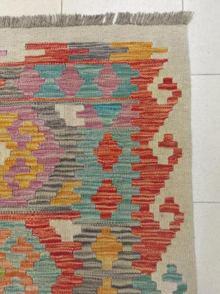 Tappeto Kilim afgano 237x179 cm