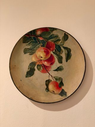 Set 2 Cuadros Decorativos y 1 plato Frutas