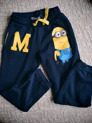 Lote 2 pantalones deportivos niño T7-8