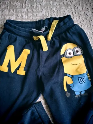 Lote 2 pantalones deportivos niño T7-8