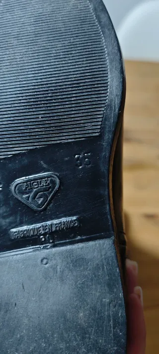 Botas de equitación Aigle negras