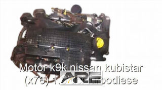 Motor k9k nissan kubistar (x76) 1.5 dci tu