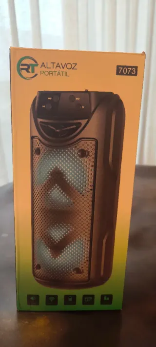 Altavoz Portátil RT 7073 Negro