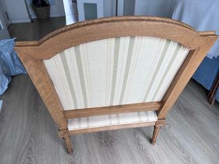Sillón o butaca de madera para retapizar