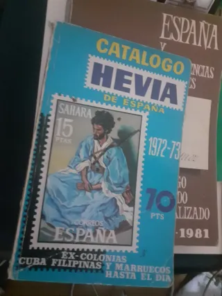 Lote Catálogos Sellos España y Andorra