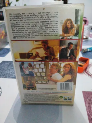 VHS Erin Brockovich Julia Roberts