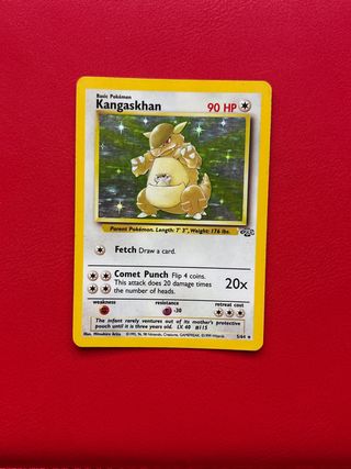 Carta Pokémon Kangaskhan jungla holo ingles