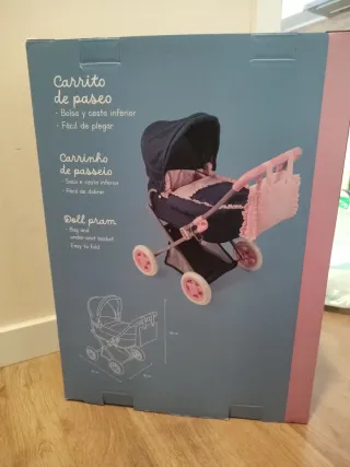 Carrito de paseo para bebé con bolsa