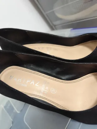 Zapatos de salón Marypaz negros talla 38