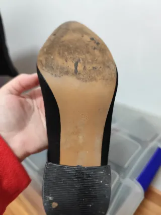 Zapatos de salón Marypaz negros talla 38