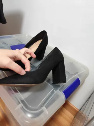 Zapatos de salón Marypaz negros talla 38