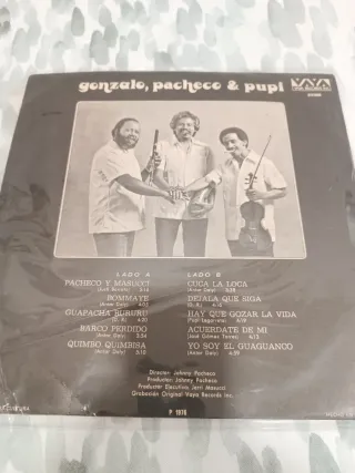 Vinilo Pupi y su Charanga