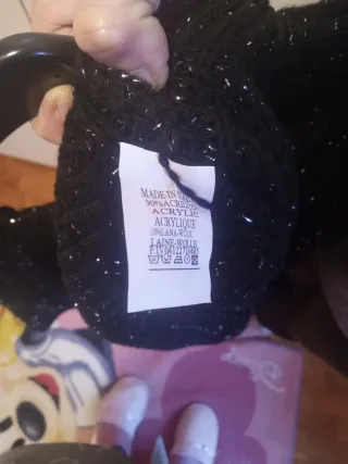 Vestito donna in lana nero