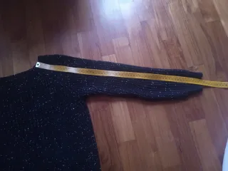 Vestito donna in lana nero