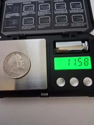 Plata India Británica 1910.