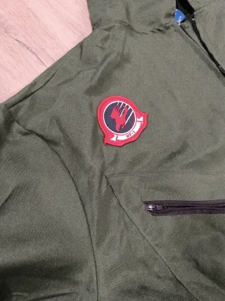 Disfraz piloto verde