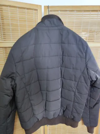 Giacca imbottita uomo Canali marrone