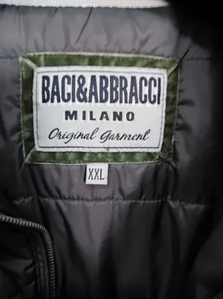 Giacca imbottita uomo Canali marrone