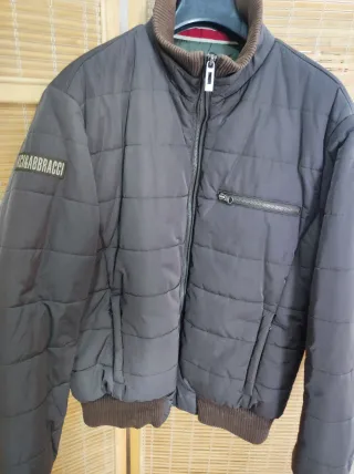 Giacca imbottita uomo Canali marrone