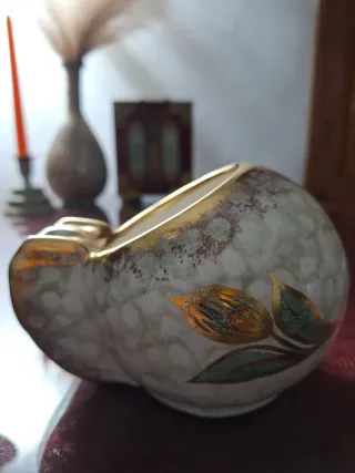 Cenicero Cerámica Esmaltada Vintage