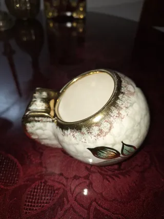 Cenicero Cerámica Esmaltada Vintage